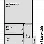 Moby Dick 23 Apartman Borkum